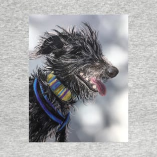 Beddy Whippet Scruffy Lurcher T-Shirt